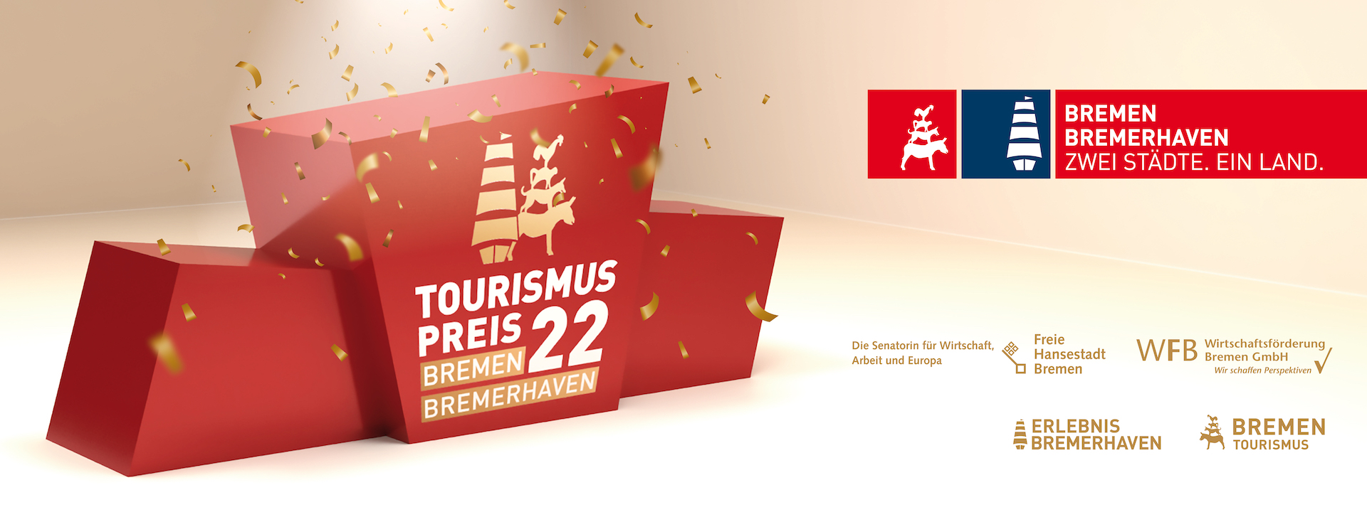 Tourismuspreis 2022 im Land Bremen; vom 1. August bis 30. September; Jetzt bewerben!